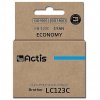 Actis KB-123C ink (replacement for Brother LC123C/LC121C; Standard; 10 ml; cyan)