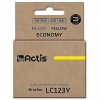 Actis KB-123Y ink (replacement for Brother LC123Y/LC121Y; Standard; 10 ml; yellow)