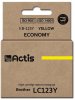 Actis KB-123Y ink (replacement for Brother LC123Y/LC121Y; Standard; 10 ml; yellow)