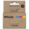 Actis KH-351R ink (replacement for HP 351XL CB338EE; Standard; 21 ml; color)