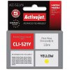 ActiveJet ACC-521YN Ink cartridge (replacement for Canon CLI-521Y; Supreme; 10 ml; yellow)