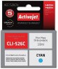 ActiveJet ACC-526CN Ink cartridge (replacement for Canon CLI-526C; Supreme; 10 ml; cyan)