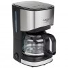 Adler drip coffee maker AD 4407, Stainless steel/Black