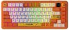 Ajazz Klawiatura mechaniczna bezprzewodowa Ajazz AK820 MAX Avocado Switch Orange White RGB z ekranem