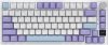 Ajazz Klawiatura mechaniczna bezprzewodowa Ajazz AK820 Pro Gift Switch Purple White Blue RGB