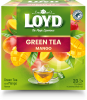 Aromatizēta zaļā tēja LOYD ar mango garšu 20x1,5g (maisiņos)