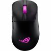 Asus ROG Keris II Origin Kabellose ergonomische Gaming Maus, 65g leicht, 3-Zonen-RGB-Beleuchtung, black