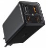 Baseus GaN6 Pro, 2x USB-C + 2x USB-A 100W (czarna)