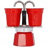 Bialetti Mini Express, Red - 2 cups