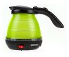 Camry travel kettle CR 1265, Black/Green
