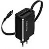 Canyon charger OnCharge 65RC Build-In Cable USB-C 65W 1xPD 1xQC EU Black