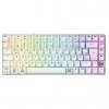 Cherry K33 COMPACT FS WIRELESS, WHITE, PAN-NORDIC