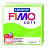 Cietējoša modelēšanas masa FIMO SOFT, 57 g, ābolu zaļā krāsa (apple green)