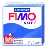 Cietējoša modelēšanas masa FIMO SOFT, 57 g, briljantzilā krāsa (brilliant blue)