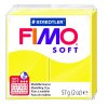 Cietējoša modelēšanas masa FIMO SOFT, 57 g, citronu dzeltenā krāsa (lemon yellow)