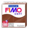 Cietējoša modelēšanas masa FIMO SOFT, 57 g, karameļu krāsa (caramel brown)