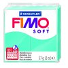 Cietējoša modelēšanas masa FIMO SOFT, 57 g, piparmētru krāsa (pepermint green)