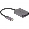 Delock USB Type-C Card Reader for SD or Micro SD memory cards, grey card reader