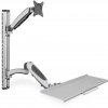 Digitus Workstation (monitor, keyboard, mouse) Wall Mount, up to 27"
