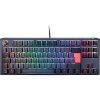 Ducky One 3 Cosmic Blue TKL Gaming Tastatur, RGB LED - MX-Ergo-Clear GER