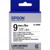 Epson TAPE LK-3WBW STRNG ADH ADHESIVE LK-3WBW BLACK/WHITE 9MM