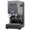 Gaggia | Coffee Maker | RI9481/16 Classic E24 | Pump pressure 15 bar | Built-in milk frother | Semi-automatic | Industrial Grey