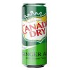 Gāzēts dzēriens CANADA DRY Ginger Ale, bundžā, ar sald., 0.33l (DEP)