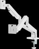Gembird Desk mounted adjustable double monitor arm, 17-32"