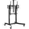 Gembird Motorized height adjustable TV floor stand with caster wheels, 55-100"
