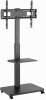 Gembird TV floor stand with caster wheels, 37-75"
