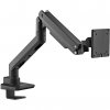 Goobay single monitor mount gaming with gas pressure spring (black, for monitors from 17" - 49" (43 - 124cm))