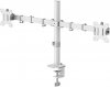 Hama 220904 uchwyt do monitora 2 ramiona 13"-35" biały