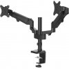 Hama Dual Monitor mount with height adjustable, 13-32"