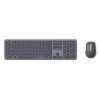 Hama multi device keyboard and mouse set black gre