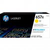 Hewlett Packard LASERJET TONER CRTG 657X HIGH YIELD YELLOW