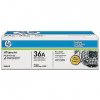 Hewlett Packard Toner Black 36A for LaserJet 1505/1522,doublepack (2x2.000 pages)