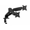 Icy Box Dual Monitor Stand, up to 32"
