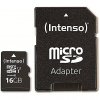 Intenso Performance, 16GB, microSDHC, UHS-I, Class 10 +Adapter