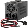 Kemot PROsinus-500 emergency power supply unit – inverter with a pure sine wave output and 12V charging function, 230V, 500VA/300W – black