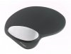 Kensington Memory Gel Mouse Pad, Black/Grey
