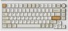 Keychron Klawiatura gamingowa Keychron L5W Lemokey Ultra-fast Lime Magnetic Switch przewodowa magnetyczno-mechaniczna podświetlana biała