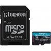 Kingston Canvas Go Plus, microSDXC, 256GB, UHS-I, U3, V30 +Adapter