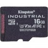 Kingston Industrial, microSDHC, 16GB, Class 10, UHS-I, U3, V30