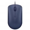 Lenovo 540 USB-C Wired Compact Mouse, Abyss Blue