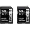 Lexar Professional 1667x 2Pack, SDXC, 128GB, UHS-II, U3, V60