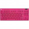 Logitech G PRO X TKL LIGHTSPEED, MAGENTA, FRA
