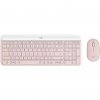 Logitech MK470 Slim, Combo, Rose