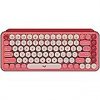 Logitech POP Keys Bluetooth Mechanical Keyboard - HEARTBREAKER ROSE - RUS