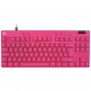 Logitech Pro X TKL Rapid, SWE, pink - Keyboard