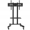 Maclean MC-739, Professional TV stand trolley on wheels, 32-65"